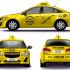 Фирменный стиль автомобиля такси - дизайнер sergeyrastorg