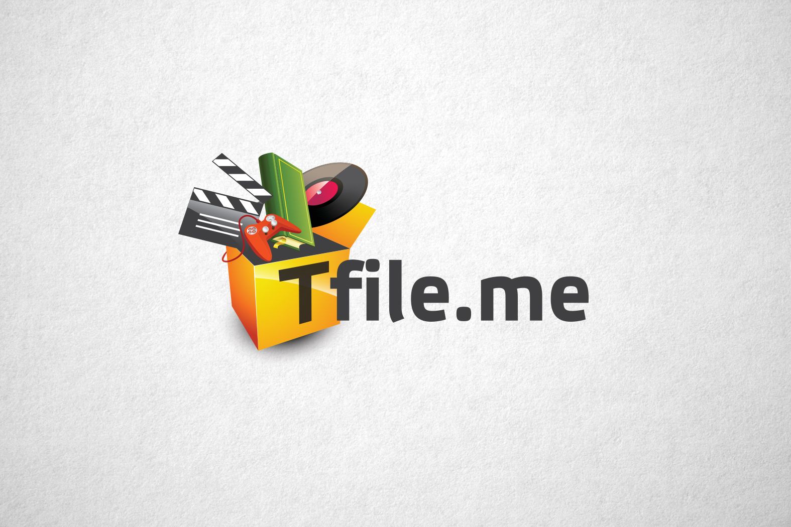 Лого для файлообменника - дизайнер funkielevis