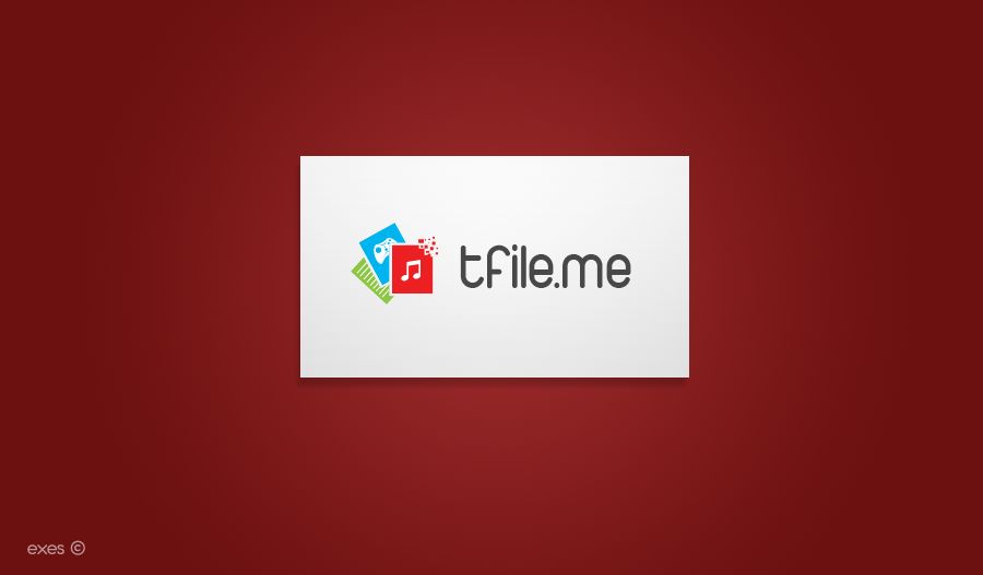 Лого для файлообменника - дизайнер exes_19