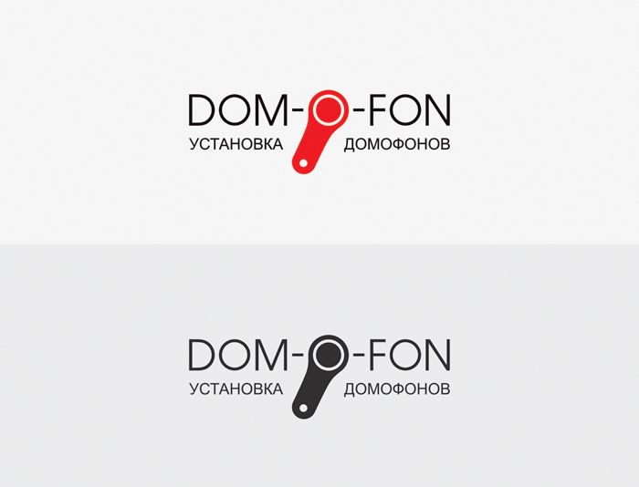 Логотип сайта по установке домофонов - дизайнер Yarlatnem