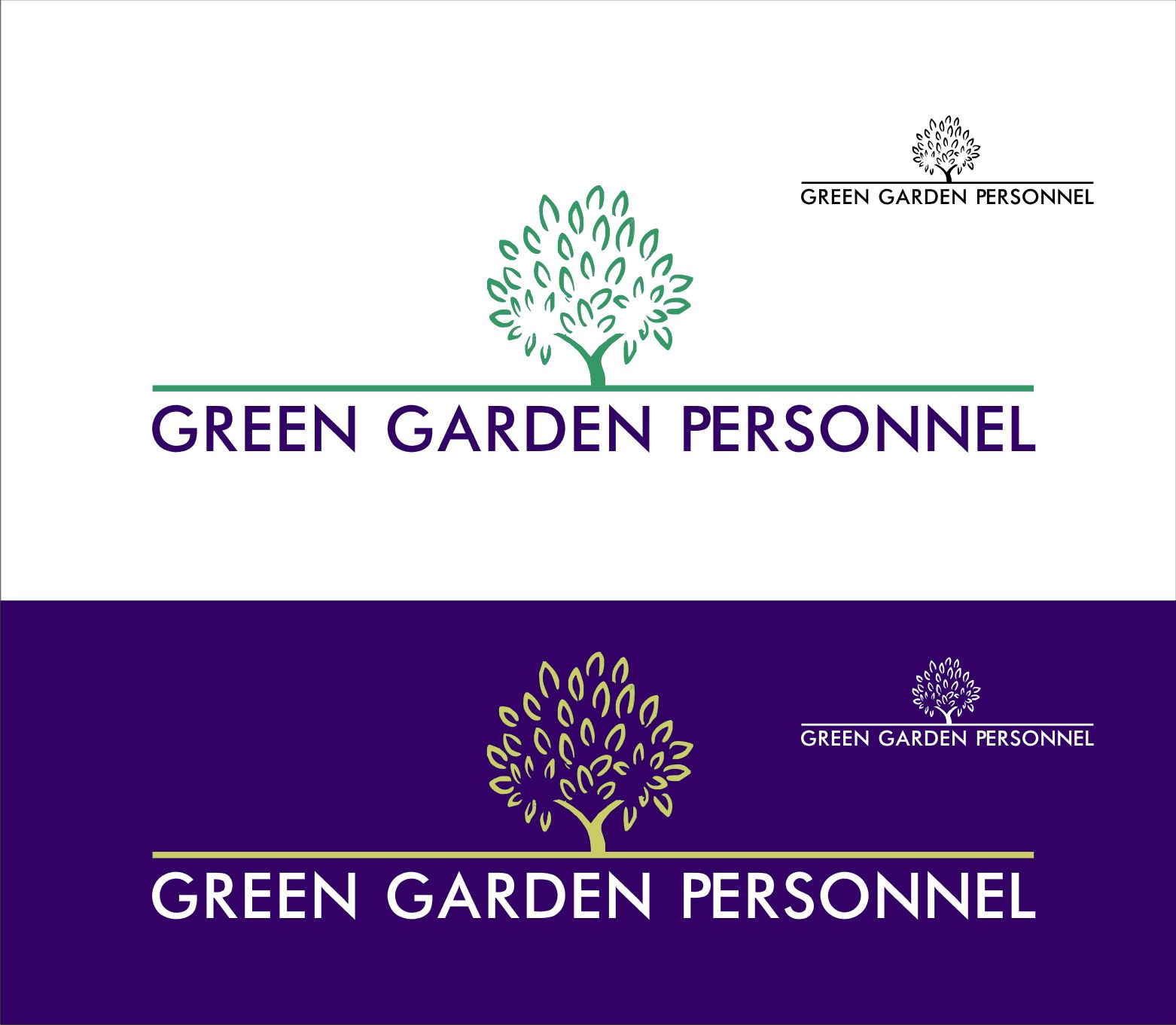  Фирм. стиль для Green Garden Personnel - дизайнер vladim