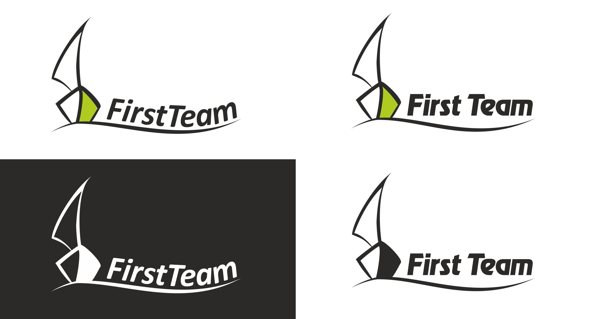 Логотип для продавца яхт - компании First Team - дизайнер K-atia