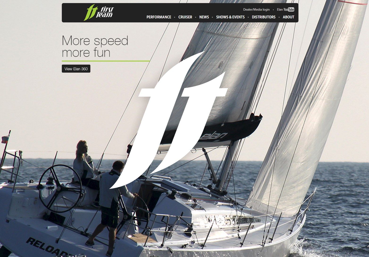 Логотип для продавца яхт - компании First Team - дизайнер arakov