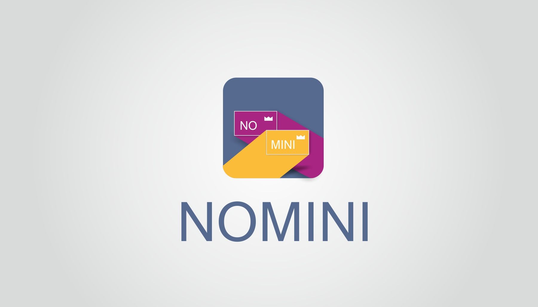 Логотип и иконка для iOS-приложения Nomini - дизайнер markosov