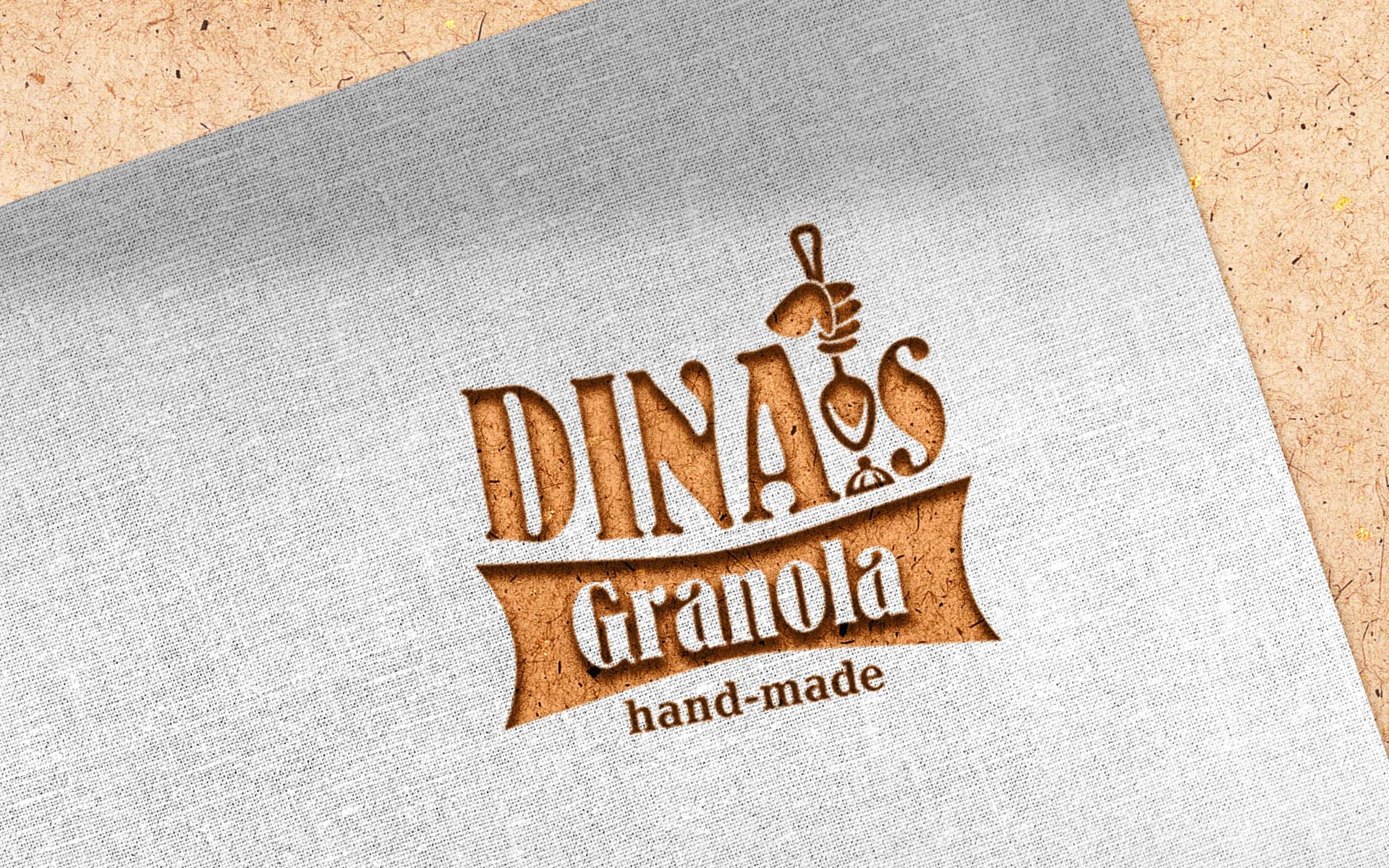 Лого для кондитерских изделий DINA's - дизайнер cloudlixo