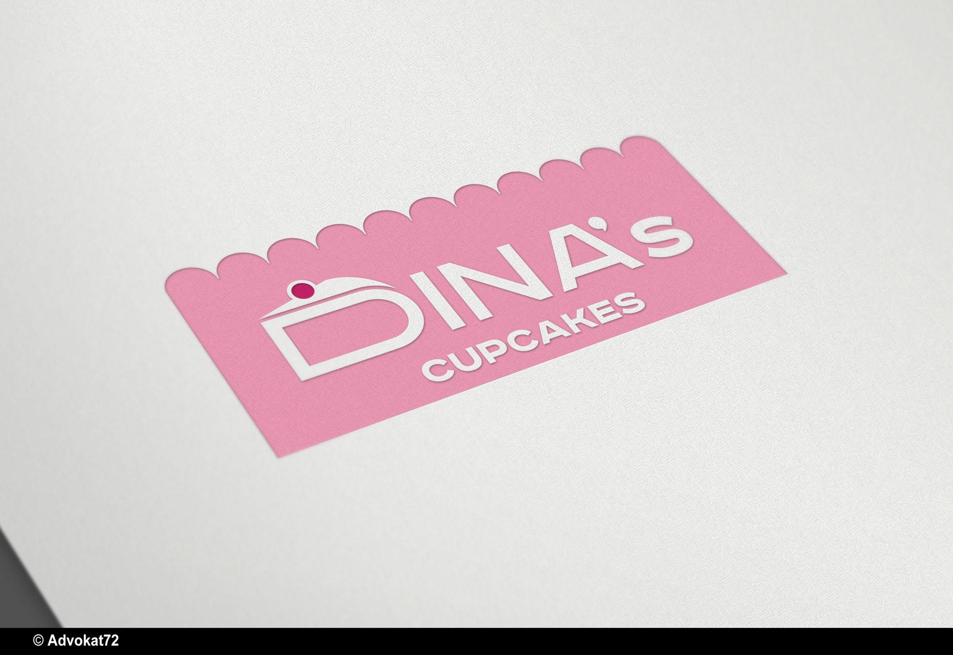 Лого для кондитерских изделий DINA's - дизайнер Advokat72