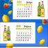 Новогодний лимонадный календарь - дизайнер Iguana