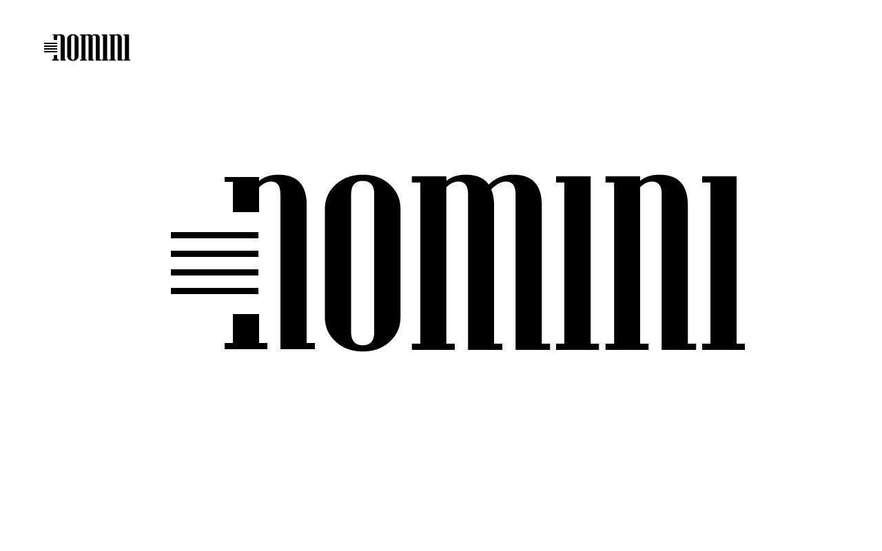 Логотип и иконка для iOS-приложения Nomini - дизайнер Stiff2000