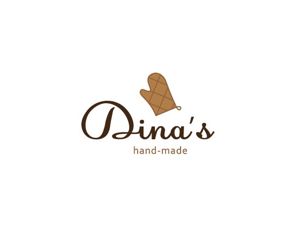 Лого для кондитерских изделий DINA's - дизайнер JuraK