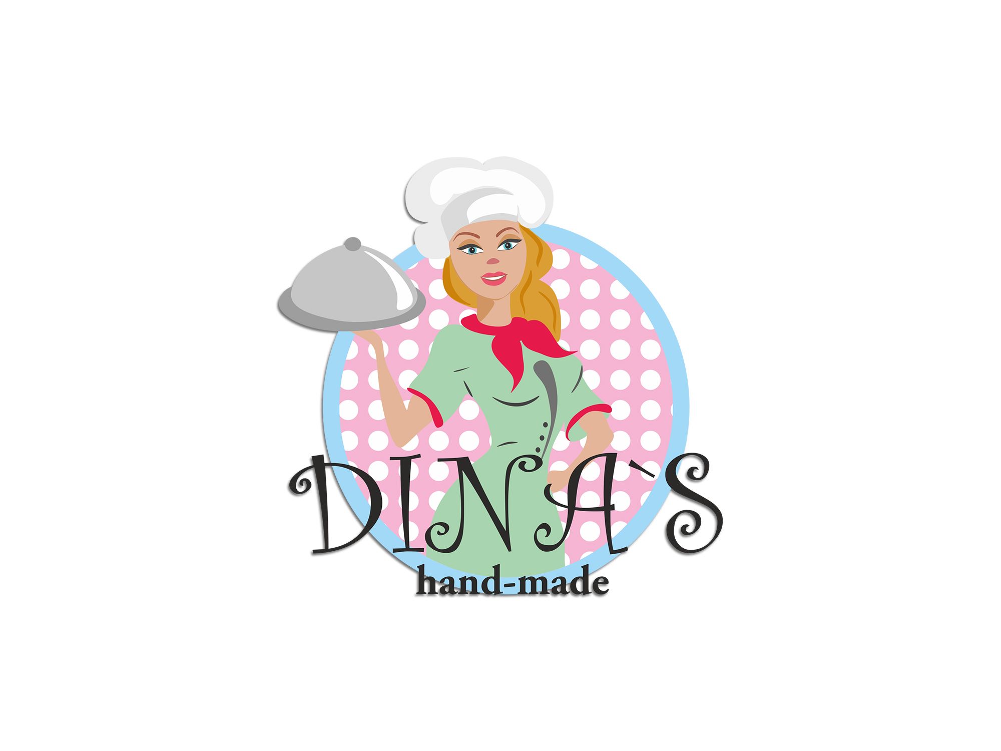 Лого для кондитерских изделий DINA's - дизайнер Dobromira