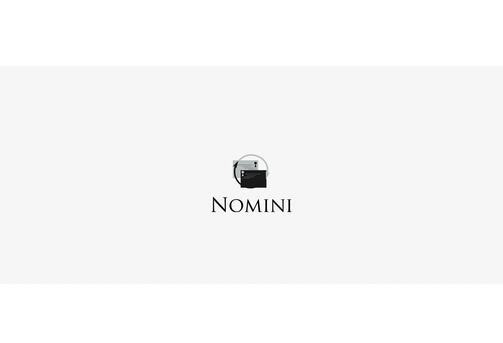 Логотип и иконка для iOS-приложения Nomini - дизайнер SmolinDenis