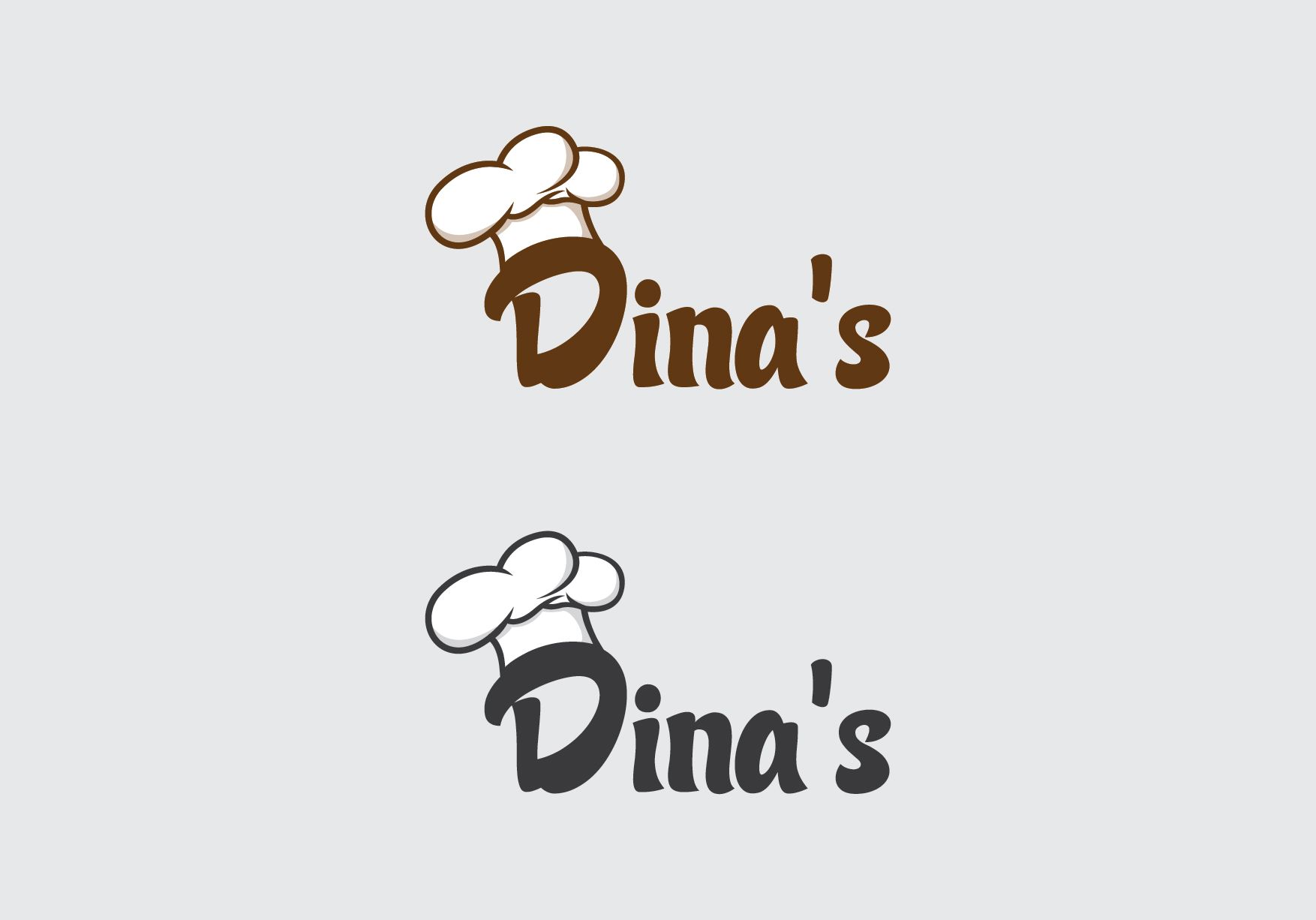 Лого для кондитерских изделий DINA's - дизайнер sergey_black109