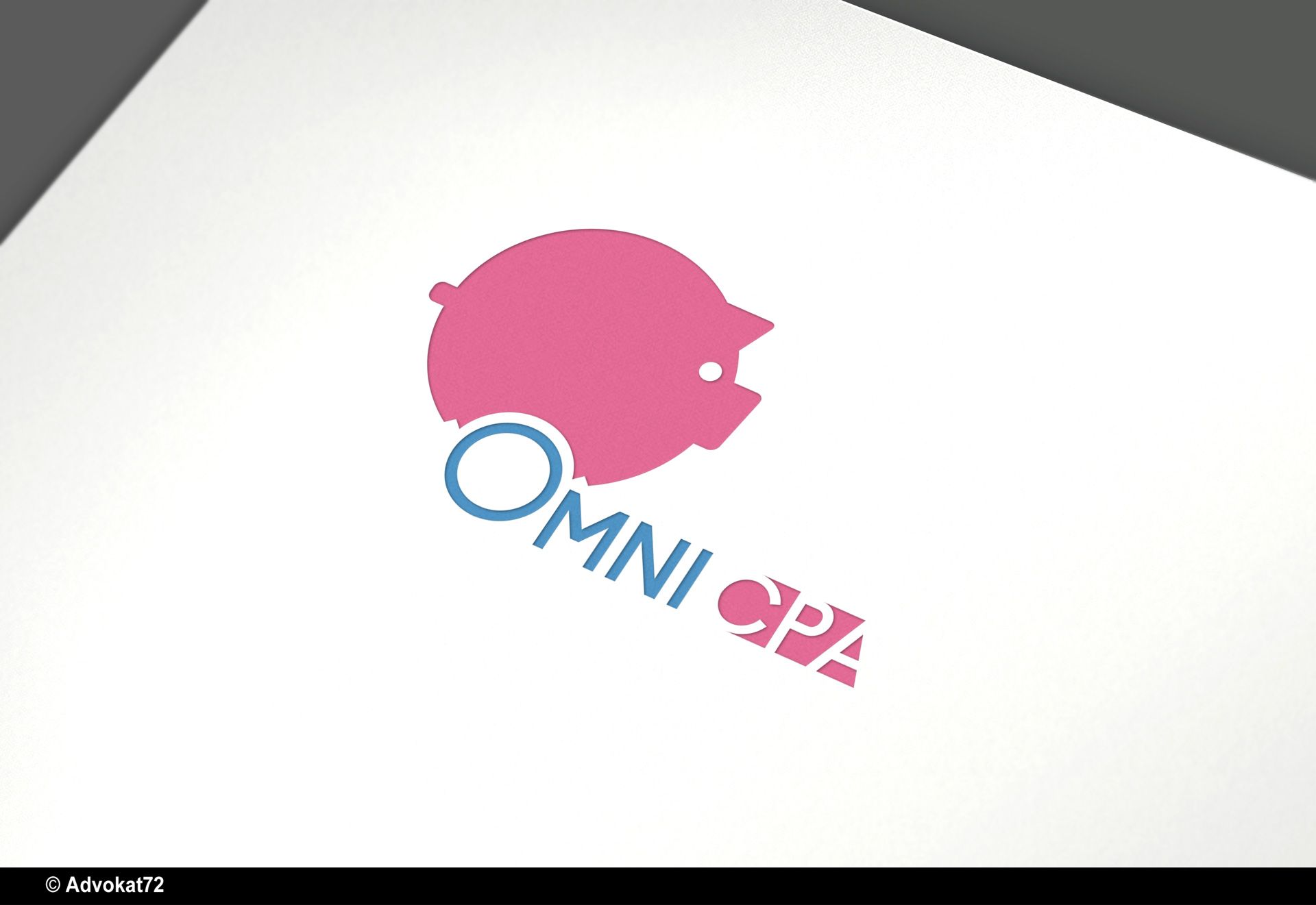 omniCPA.ru: лого для партнерской CPA программы - дизайнер Advokat72