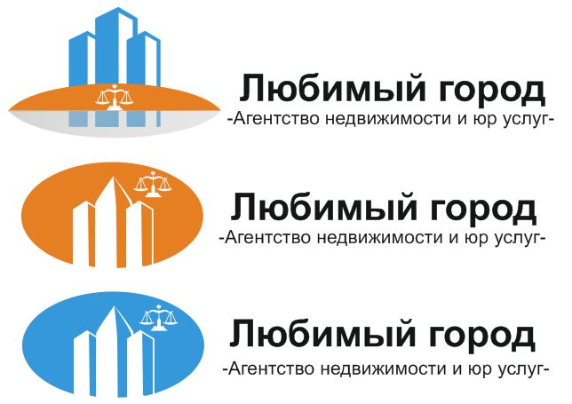 Лого для агентства недвиж и юридических услуг - дизайнер djei