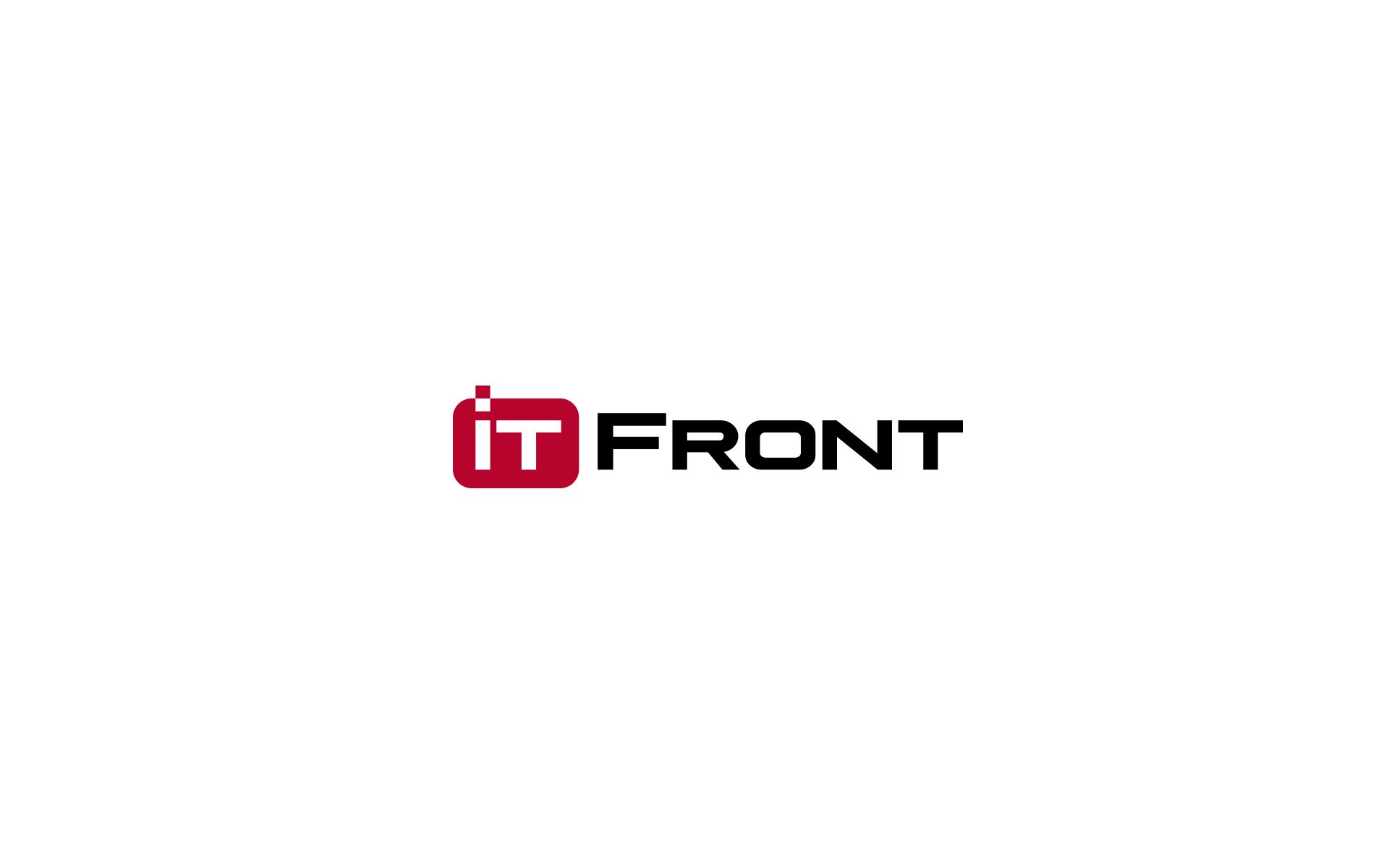 Создание логотипа компании АйТи Фронт (itfront.ru) - дизайнер U4po4mak
