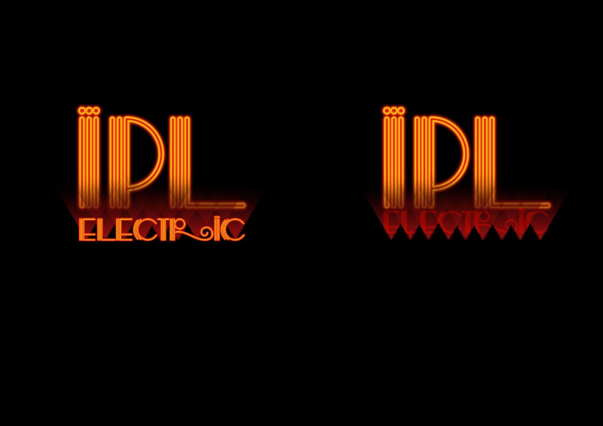 Логотип новой компаний IPL ELECTRIC  - дизайнер KURUMOCH