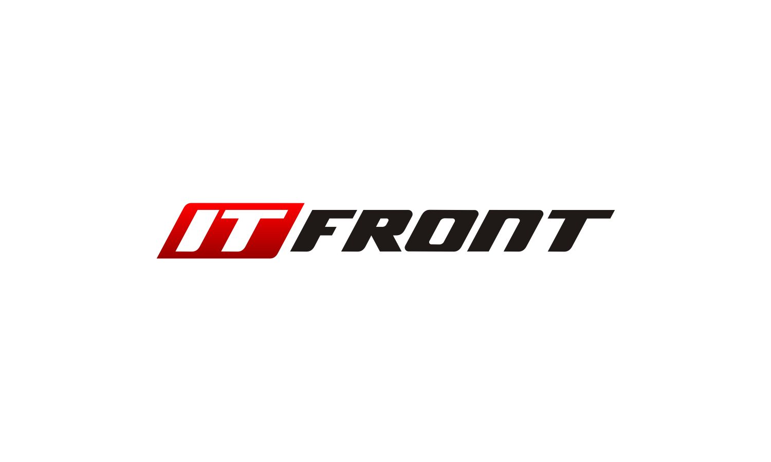 Создание логотипа компании АйТи Фронт (itfront.ru) - дизайнер Dramn