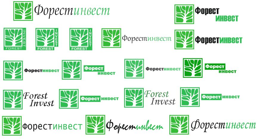 Лого 2 для лесоперерабатывающей компании - дизайнер djei
