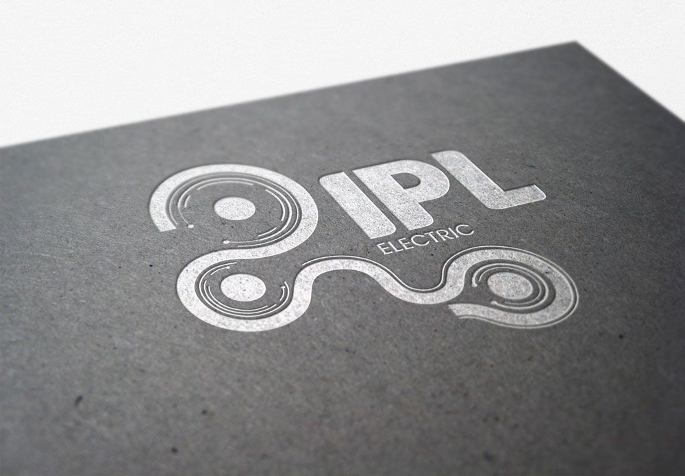 Логотип новой компаний IPL ELECTRIC  - дизайнер MaxKoyda