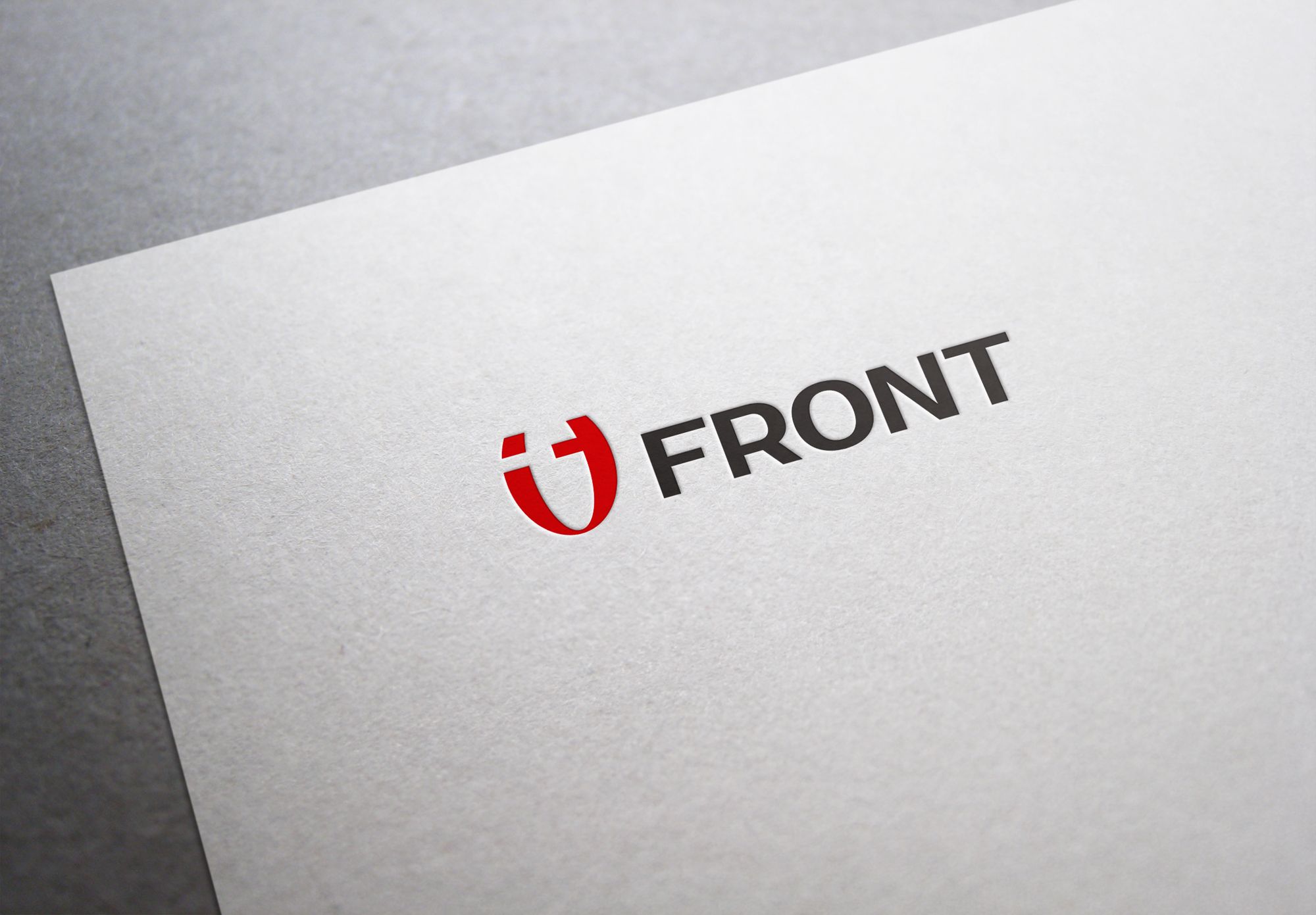 Создание логотипа компании АйТи Фронт (itfront.ru) - дизайнер mz777