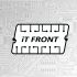 Создание логотипа компании АйТи Фронт (itfront.ru) - дизайнер AndreyNIK