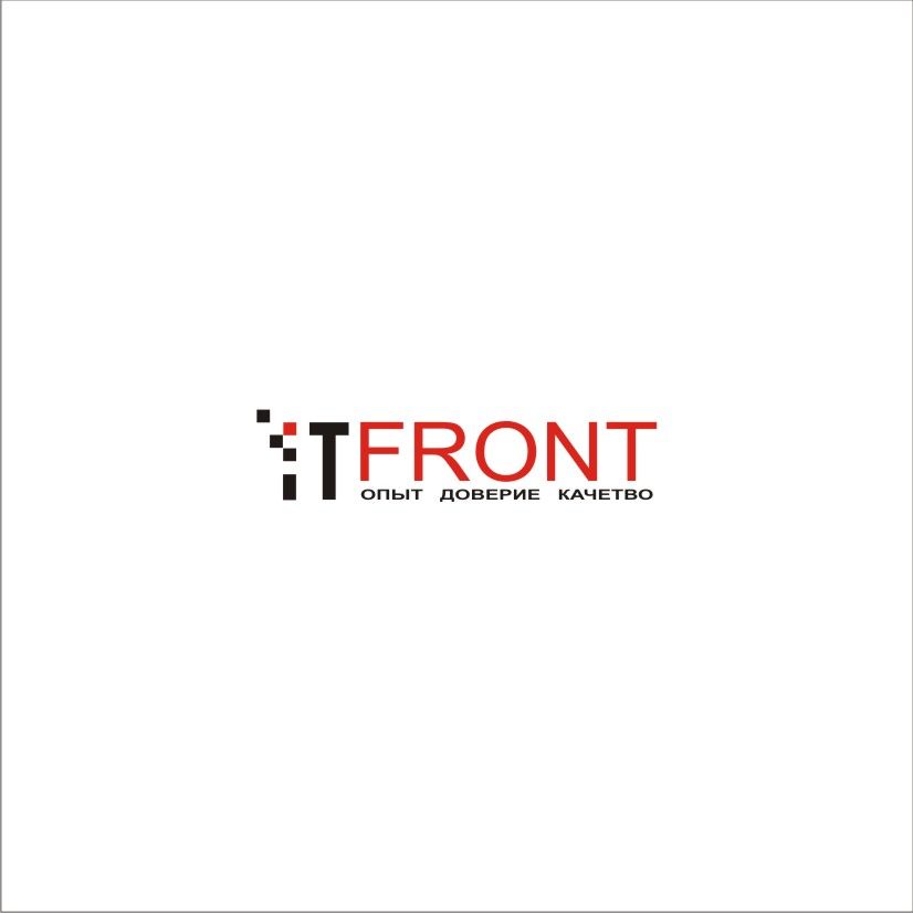 Создание логотипа компании АйТи Фронт (itfront.ru) - дизайнер anasti