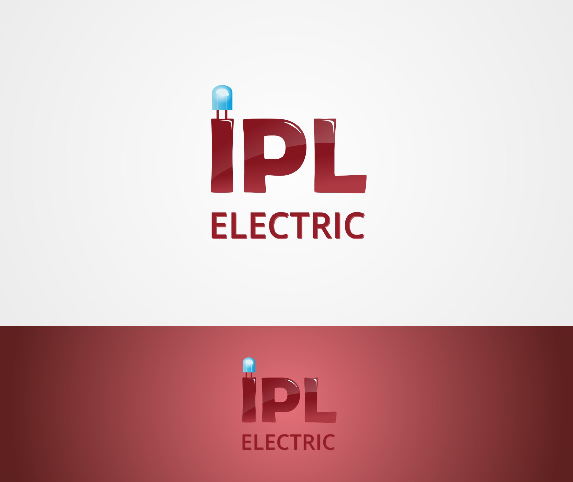 Логотип новой компаний IPL ELECTRIC  - дизайнер bloomber