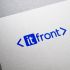 Создание логотипа компании АйТи Фронт (itfront.ru) - дизайнер Sheldon_Studio