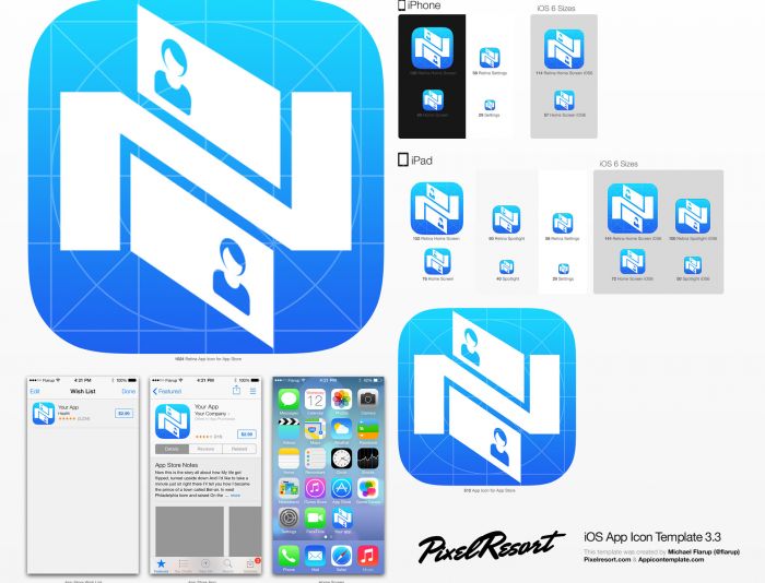 Логотип и иконка для iOS-приложения Nomini - дизайнер Advokat72