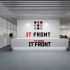 Создание логотипа компании АйТи Фронт (itfront.ru) - дизайнер path