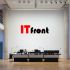 Создание логотипа компании АйТи Фронт (itfront.ru) - дизайнер Ostradchuk