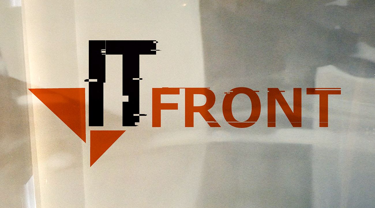Создание логотипа компании АйТи Фронт (itfront.ru) - дизайнер Anustas