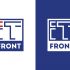 Создание логотипа компании АйТи Фронт (itfront.ru) - дизайнер Gorinich_S