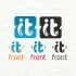 Создание логотипа компании АйТи Фронт (itfront.ru) - дизайнер kuchupen