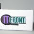 Создание логотипа компании АйТи Фронт (itfront.ru) - дизайнер work27