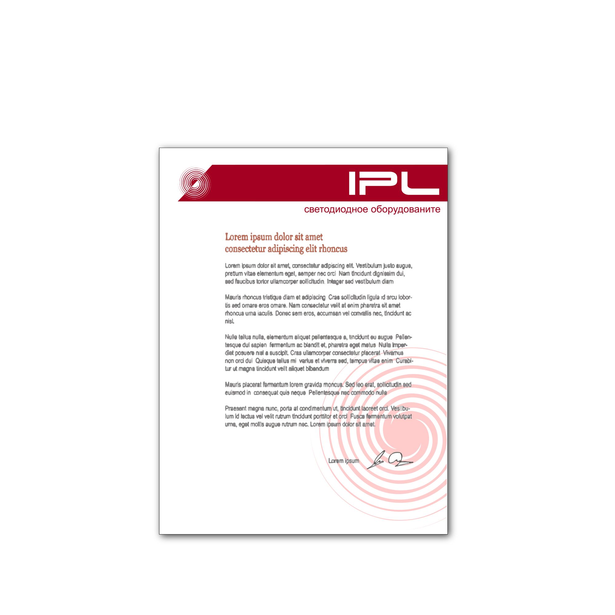 Логотип новой компаний IPL ELECTRIC  - дизайнер atmannn