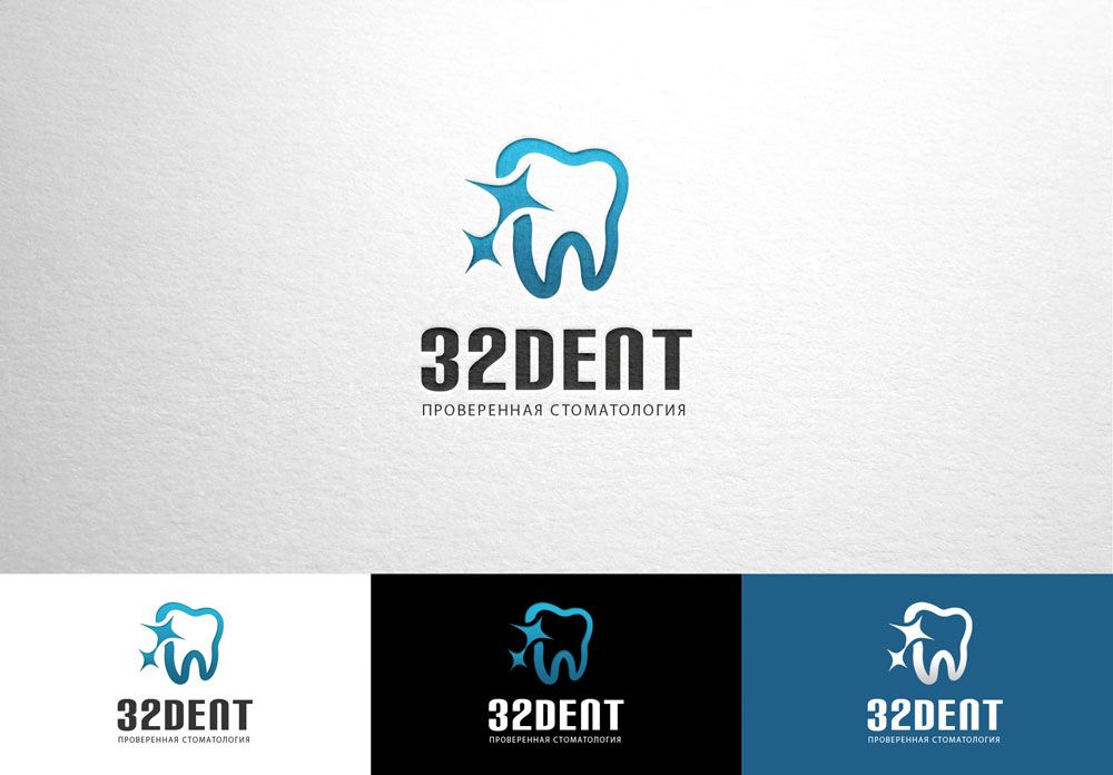 Логотип для сети стоматологических клиник - дизайнер PoliBod