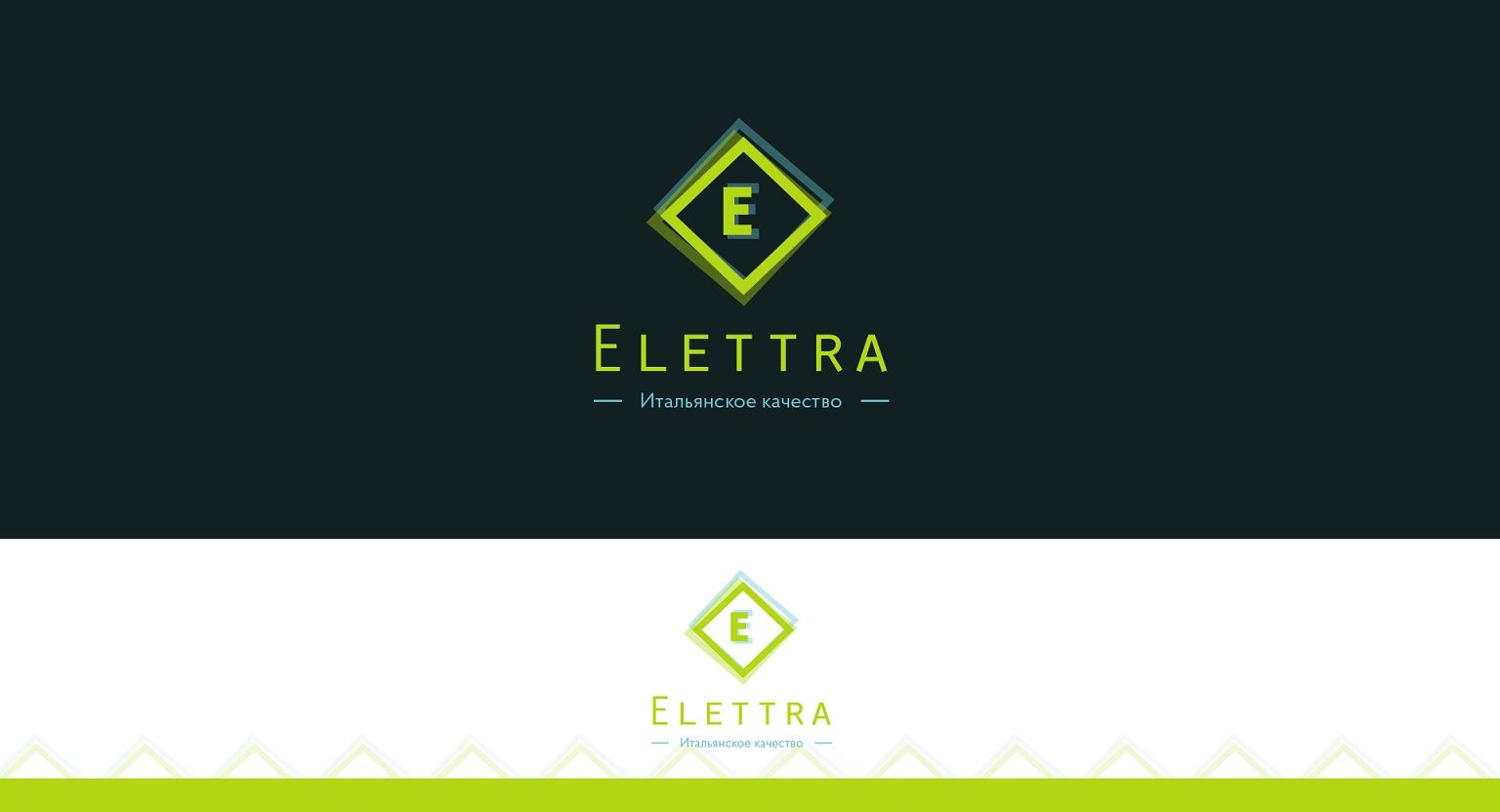 Логотип Elettra - стекольное производство - дизайнер shusha
