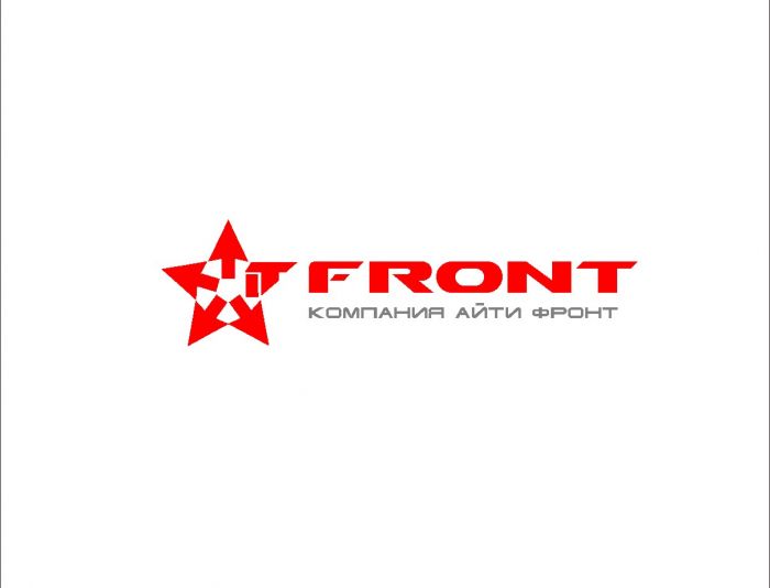 Создание логотипа компании АйТи Фронт (itfront.ru) - дизайнер radchuk-ruslan