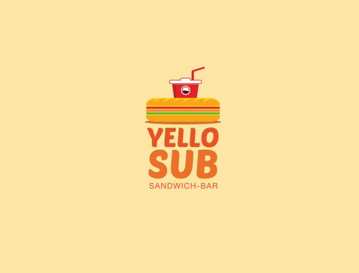 Логотип и фирменный стиль для сэндвич-бара - дизайнер Choppersky