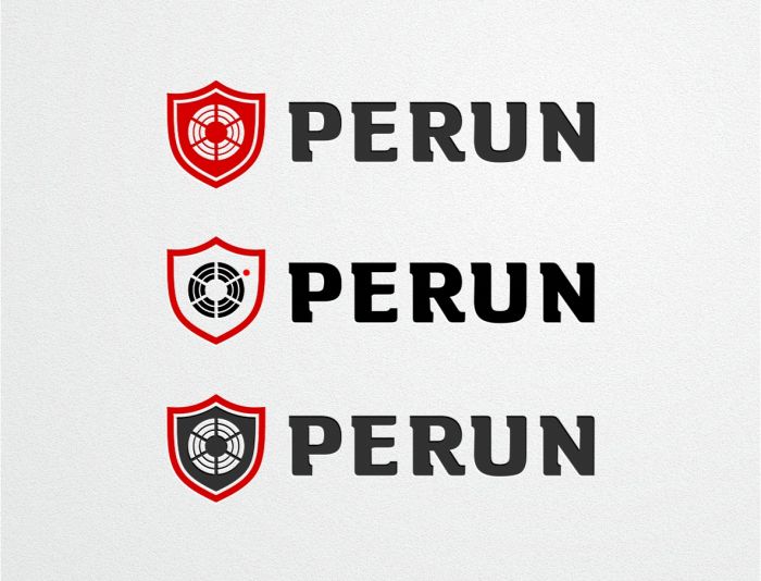Логотип для компании пожарной безопасности Перун - дизайнер graphin4ik