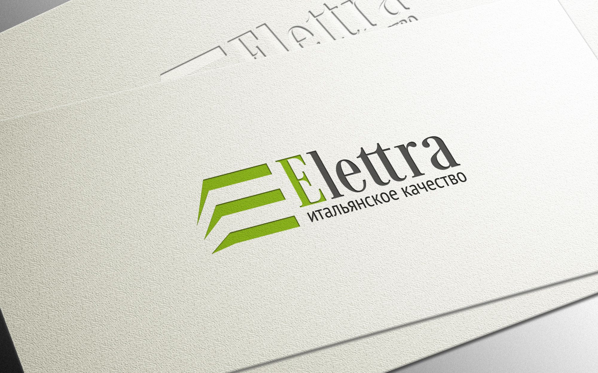 Логотип Elettra - стекольное производство - дизайнер Gas-Min