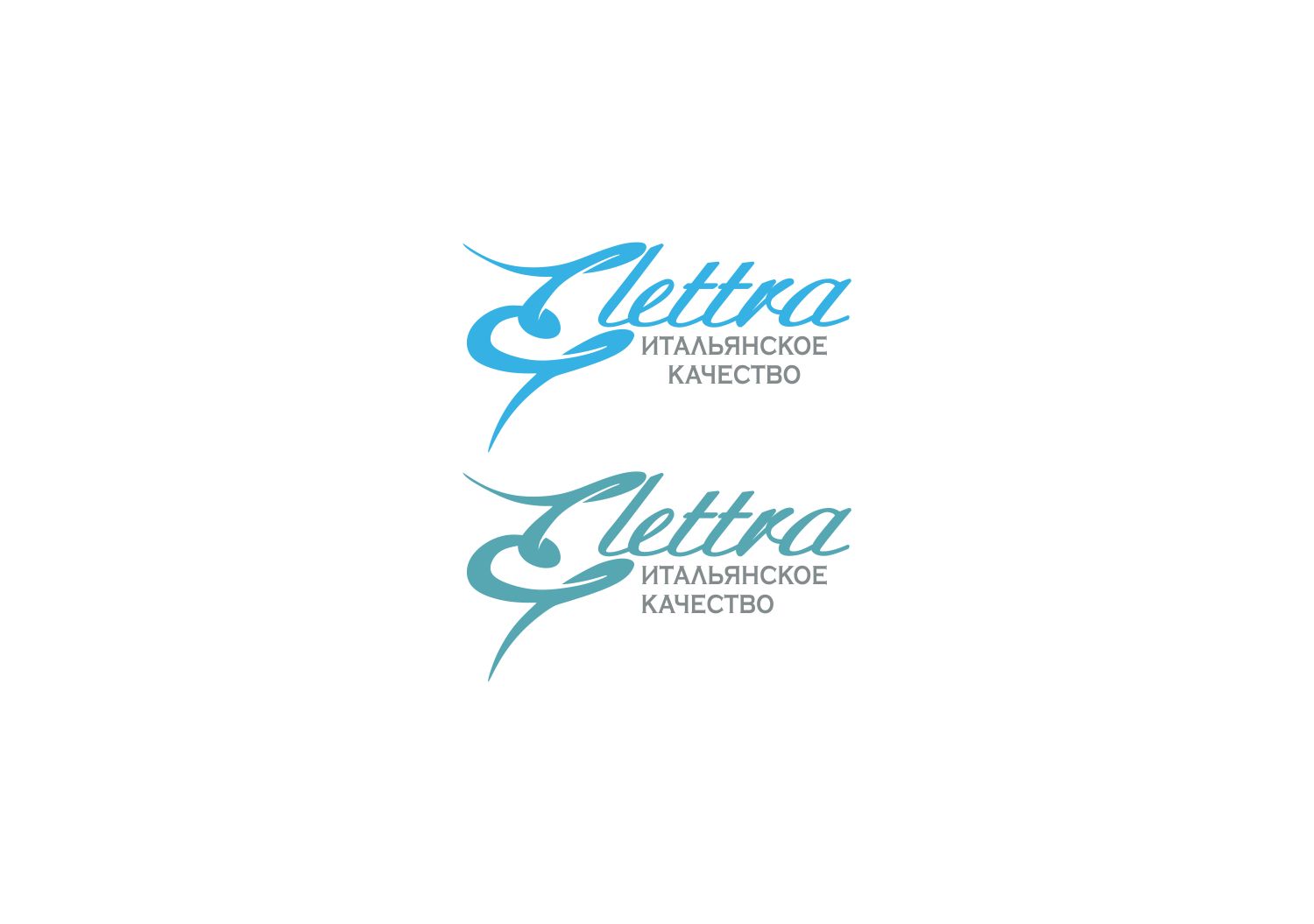 Логотип Elettra - стекольное производство - дизайнер Mira