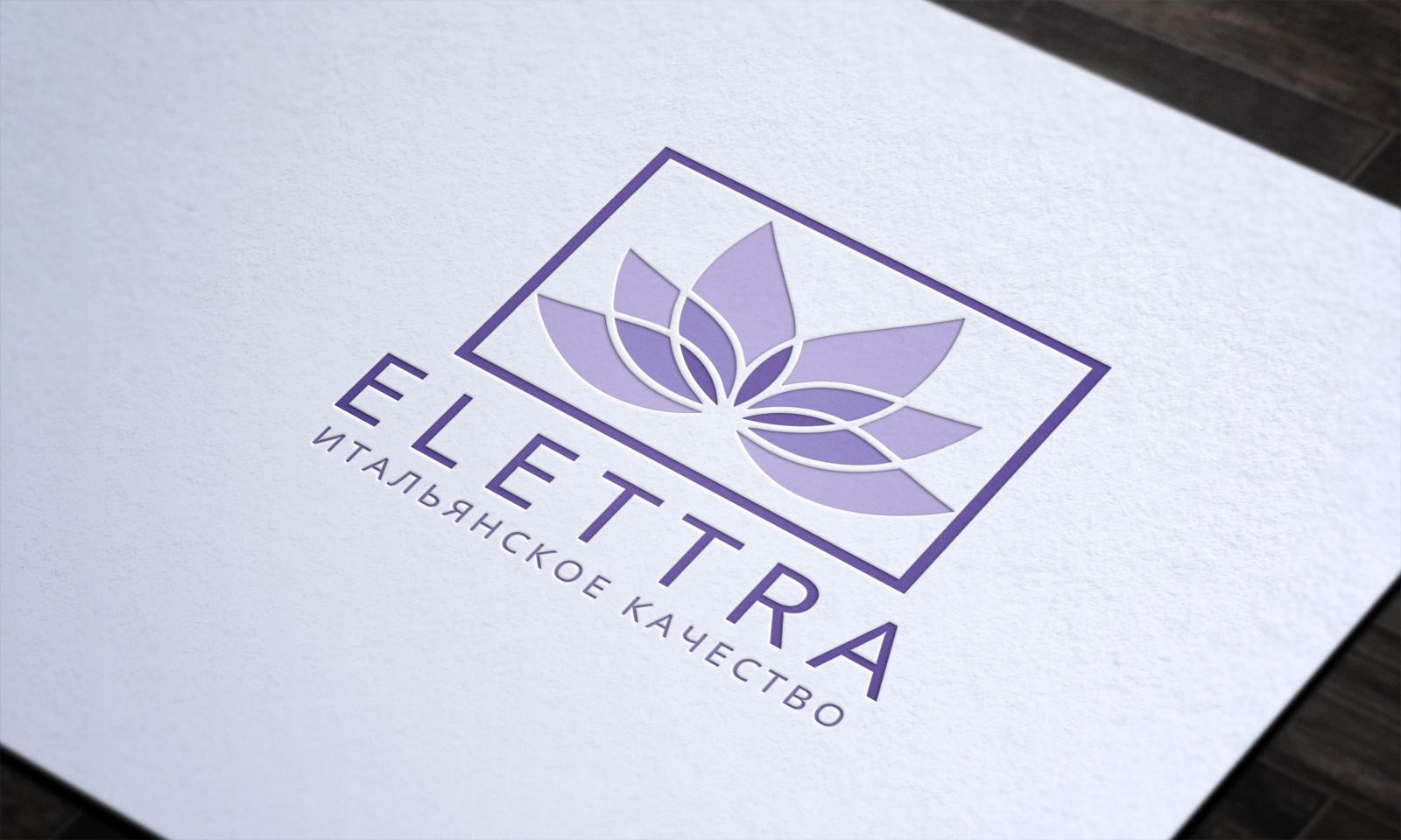 Логотип Elettra - стекольное производство - дизайнер Splayd