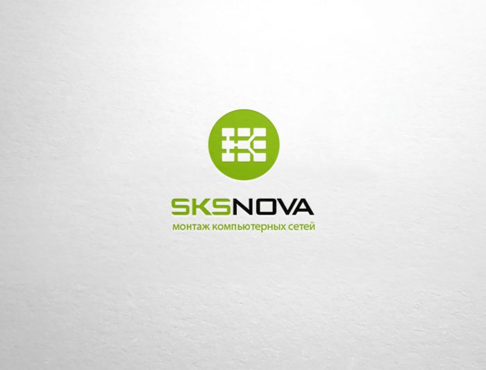Логотип для компании по монтажу комп. сетей - дизайнер dron55