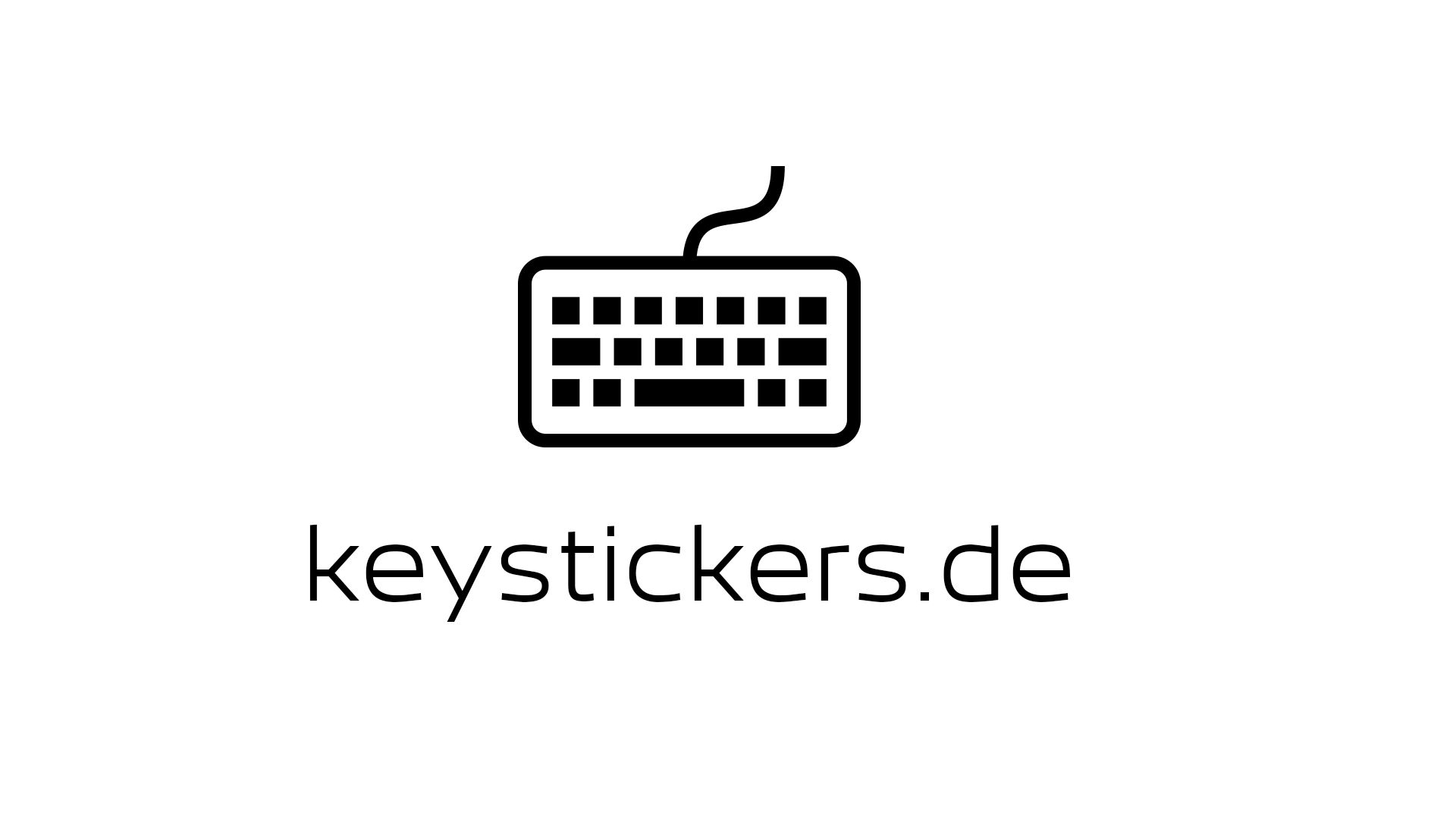 Лого для онлайн магазина (наклейки для клавиатуры) - дизайнер web_by_