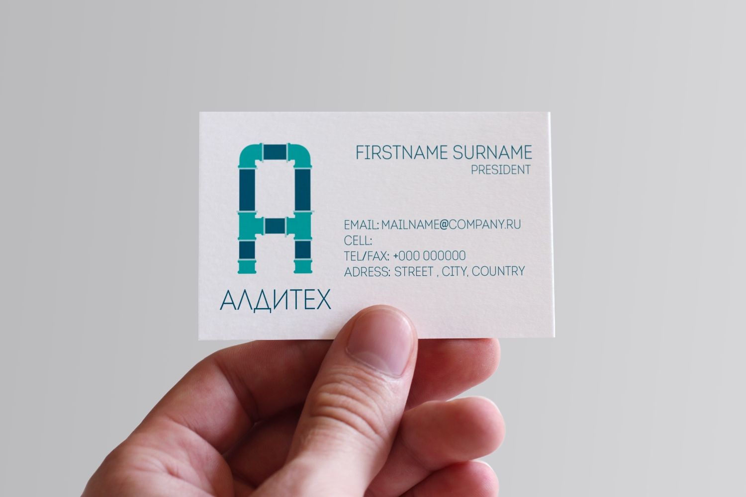 Создание логотипа компании, и визитки  - дизайнер mbaldenkova