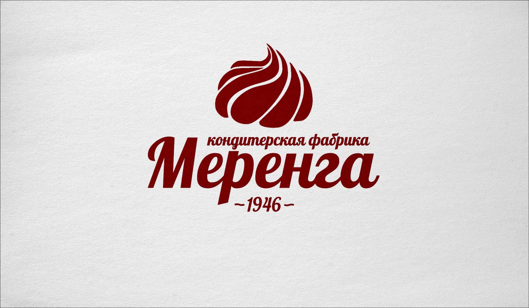 Логотип для кондитерской фабрики Меренга - дизайнер Mary_Bruk