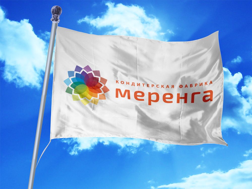 Логотип для кондитерской фабрики Меренга - дизайнер GreenRed