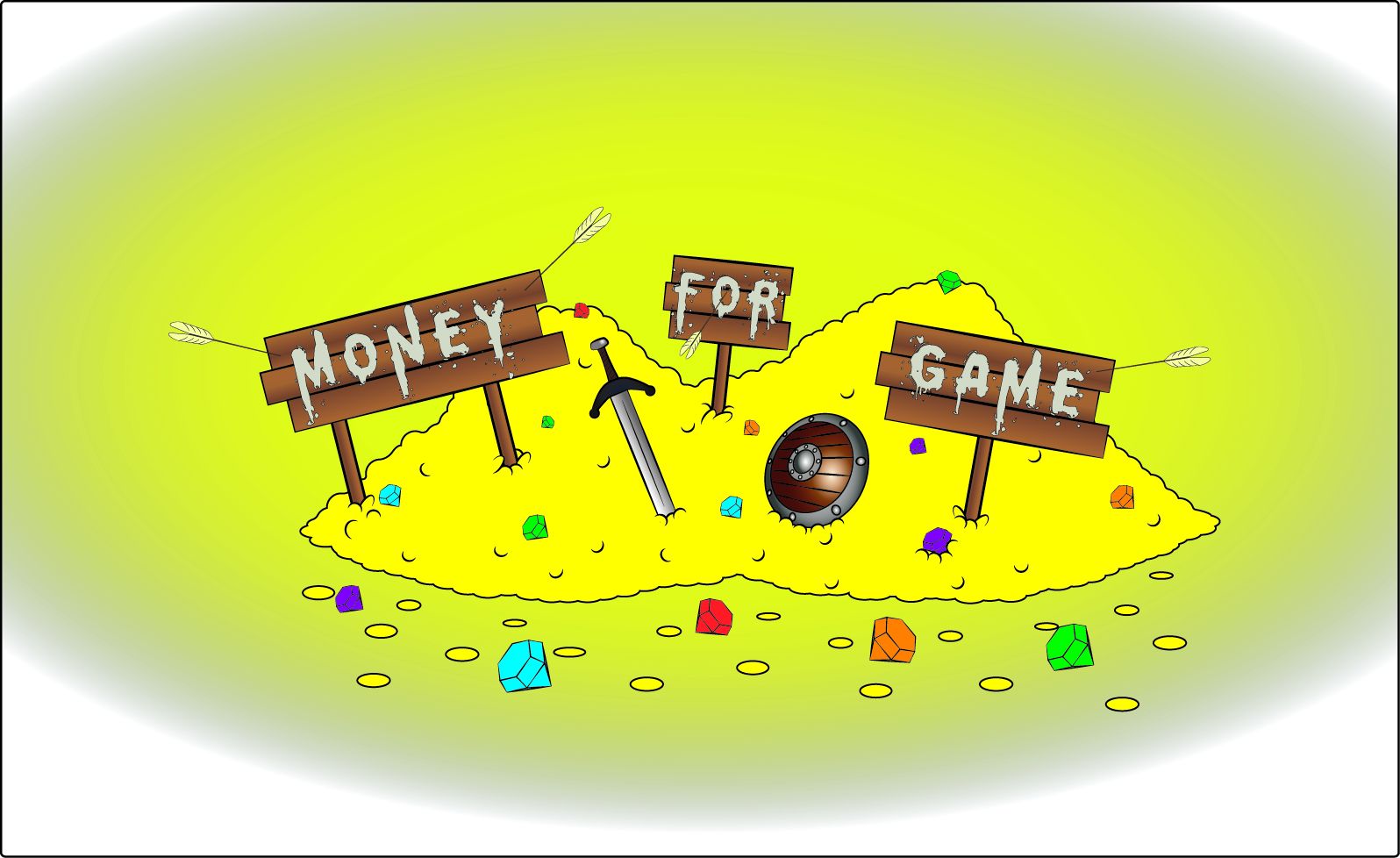 Логотип для проекта Money for Game - дизайнер Pormo